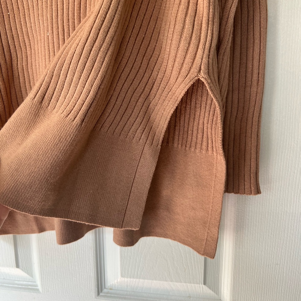 Women’s Lillusory Tan Turtleneck. - Picture 2 of 7